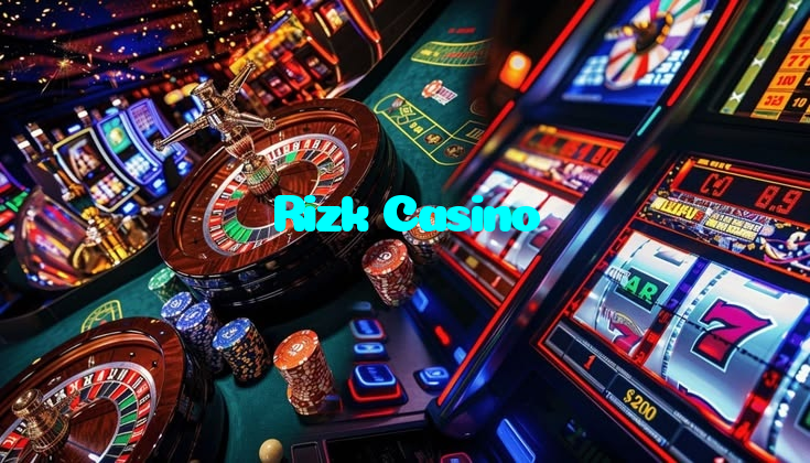Rizk Casino casino presented on mobile device in Pakistan with slots and live games